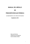 manual del módulo de prescripción