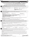 Formulario de Inscripción del Programa IncyteCARES