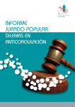 Informe Jurado Popular Dilemas en Anticoagulación