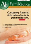 Concepto y factores determinantes de la polimedicación.