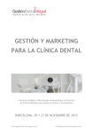gestión y marketing para la clínica dental