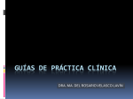 guías de práctica clínica