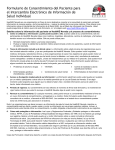 Consent Form referencing Medicaid