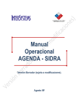 Manual Operacional AGENDA