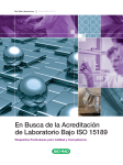 En Busca de la Acreditación de Laboratorio Bajo ISO 15189