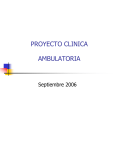 Proyecto Clinica Sector Salud 2006 - Elite Consultores