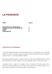 Descargar documento adjunto: Dossier psoriasis. ( pdf, 69