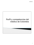 Perfil y competencias del médico de Colombia