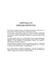 CAPITULO IV CIRUGIA ESTETICA