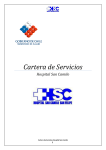 Cartera de Servicio - Noticias Hospital San Camilo