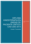 Diploma Kinesiterapia en Unidad de paciente crítico CAS