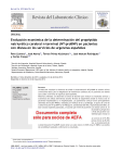 Evaluación económica de la determinación del propéptido