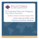 El Programa Peers for Progress