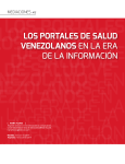 los portales de salud venezolanos en la era de la inforMaCión