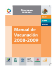 Manual Vacunación 2008 - Secretaría de Salud de Chiapas