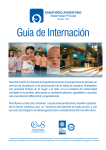 Guía de Internación - Sanatorio Argentino