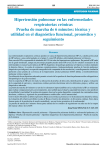 Hipertensión pulmonar en las enfermedades respiratorias crónicas