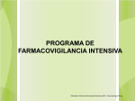 PROGRAMA DE FARMACOVIGILANCIA ACTIVA