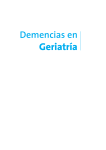 Demencias en Geriatría - Sociedad Española de Geriatría y