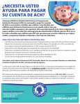 ¿necesita usted ayuda para pagar su cuenta de ach?