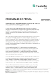 COMUNICADO DE PRENSA - Fraunhofer Chile Research