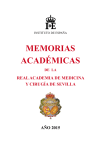 memorias académicas - Real Academia de Medicina de Sevilla