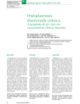 Histoplasmosis diseminada crónica.