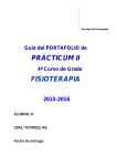 PRÁCTICUM II FISIOTERAPIA - facultad de fisioterapia de soria (uva)