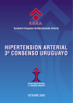 3er. Consenso uruguayo de Hipertensión arterial