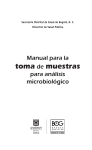 MANUAL TOMA MUESTRAS.indd - Secretaría Distrital de Salud