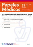 XVI Jornadas Nacionales de Documentación Médica