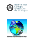 Colegio Mexicano de Urología Boletín del