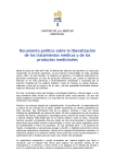 Documento político sobre la liberalización de los - P-LIB