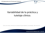Variabilidad de la práctica y tutelaje clínico.