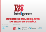 Informe 50 mejores Apps de Salud en español