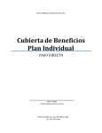 Cubierta de Beneficios Plan Individual