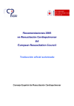 Recomendaciones 2005 ERC sobre Resucitación