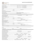 Registro del Paciente (RECIEN NACIDO) •INFORMACION DEL
