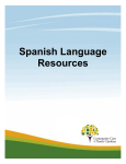 Spanish Language Resources