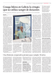 Fecha: 2014/10/26. La Voz de Galicia. Edición de Ourense. Sección