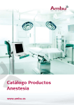 Catálogo Productos Anestesia