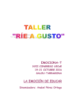 TALLERS RIE A GUSTO congres UECoE oct2016