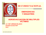 Aeroevacuacion de Multiples Victimas