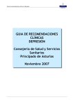 GUIA DE RECOMENDACIONES CLÍNICAS DEPRESIÓN