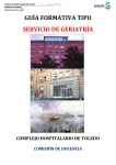 gft-geriatria 2015 - Complejo Hospitalario de Toledo