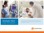 Ventilador VELA - ambe Medical Systems