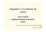 Hepatitis C : Los últimos 18 meses