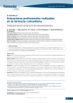 Imprima este artículo - Pharmaceutical Care España