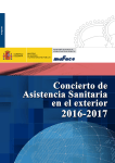 Concierto de Asistencia Sanitaria en el Exterior 2016-2017