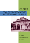 Proyecto 2014-2018. Dra. Gladys Del Brutto